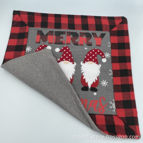 Double Sided Christmas Decoration Pillow Cases